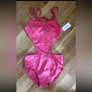 BNWT Juicy Couture large swimsuit coral colored